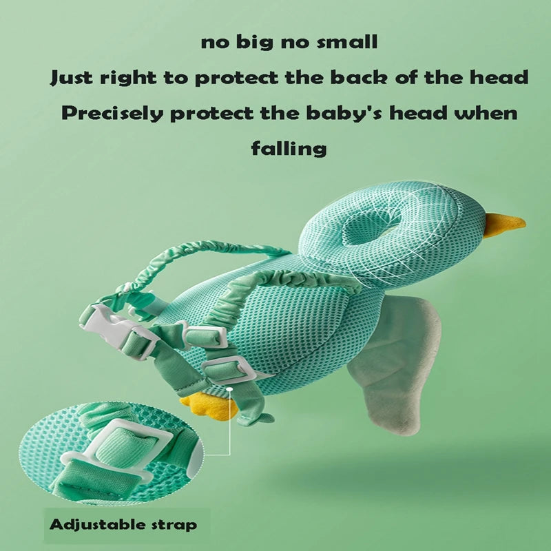 Baby Head Pillow Backpack Baby Walk Anti-Fall Head Pillow Baby Toddler Head Protection Pad Breathable Anti-Collision Artifact