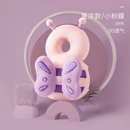 Baby Head Pillow Backpack Baby Walk Anti-Fall Head Pillow Baby Toddler Head Protection Pad Breathable Anti-Collision Artifact