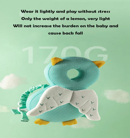 Baby Head Pillow Backpack Baby Walk Anti-Fall Head Pillow Baby Toddler Head Protection Pad Breathable Anti-Collision Artifact